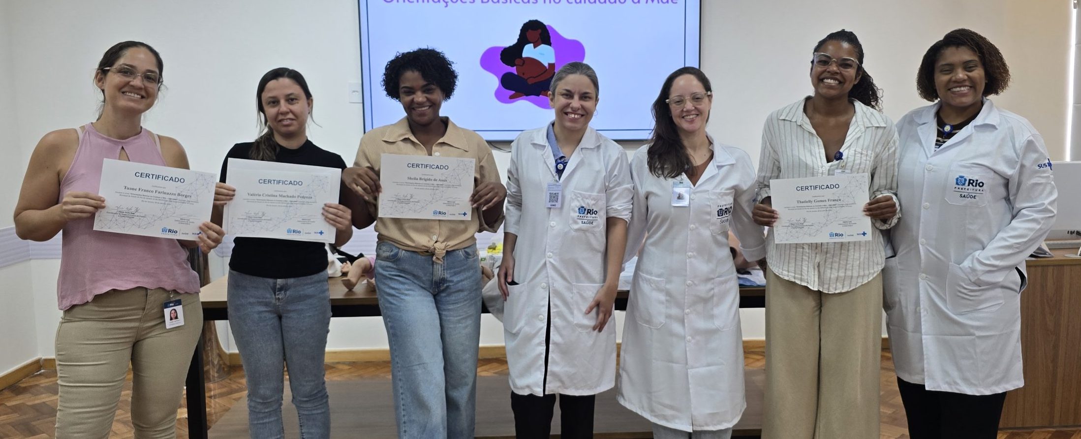 9ª Turma do Curso de Orientações Básicas no Cuidado à Mãe (OBA-Mãe) na OTICS Andaraí