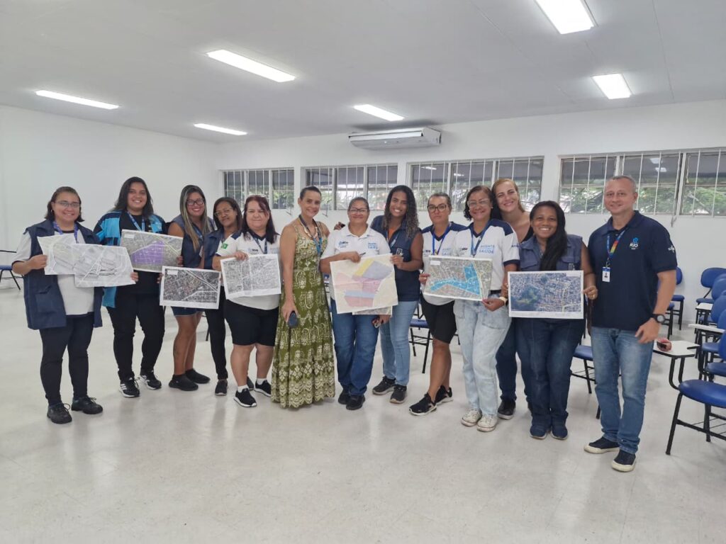 Oficina de Territorialização no CMS Clementino Fraga – AP 3.3