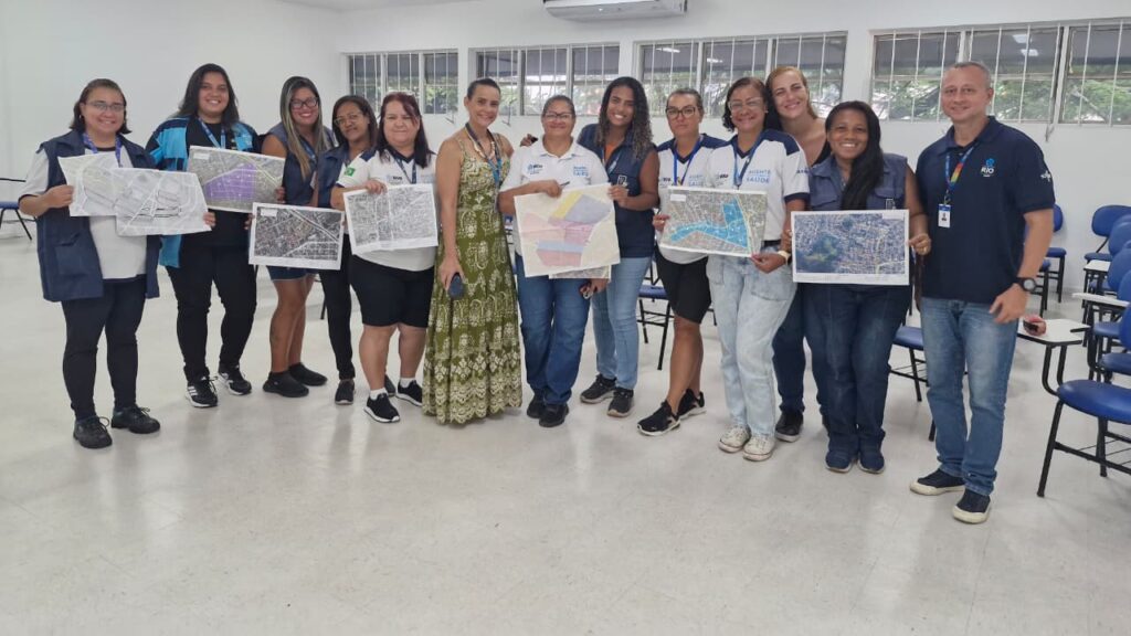 Oficina de Territorialização no CMS Clementino Fraga – AP 3.3