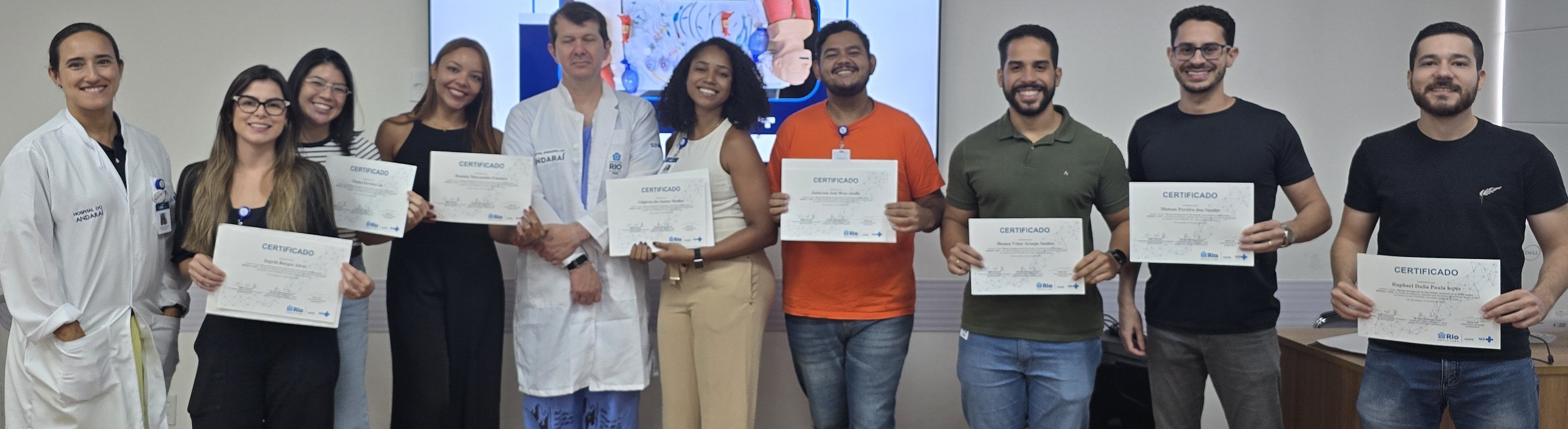 9ª Turma do MANEVA na OTICS-Rio Andaraí