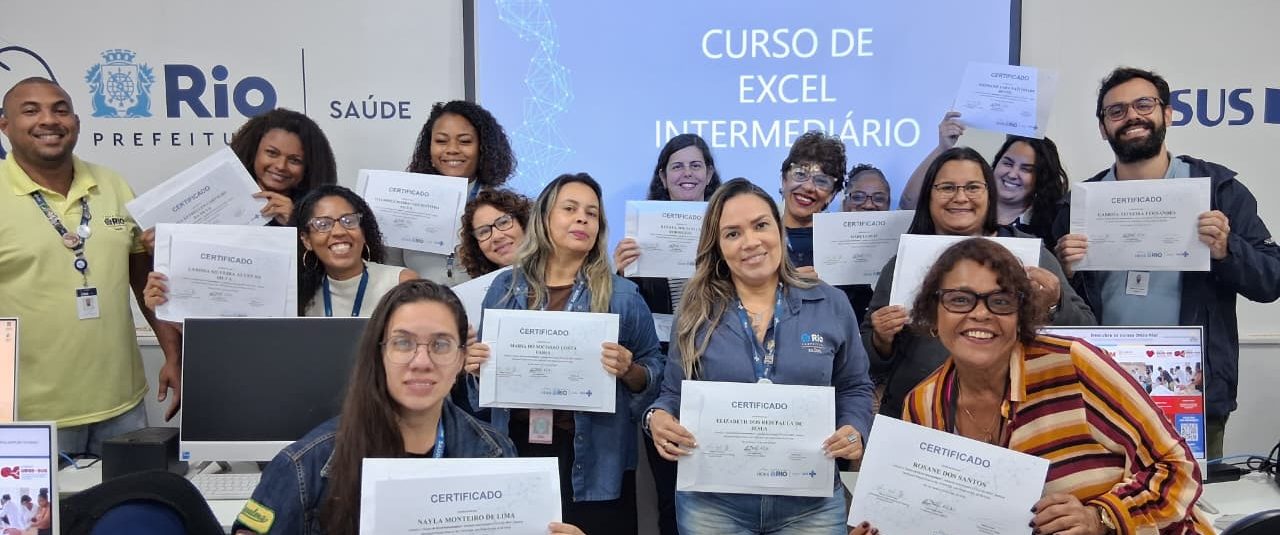 1ª turma de Excel Intermediário de 2026 no Instituto Municipal Philippe Pinel