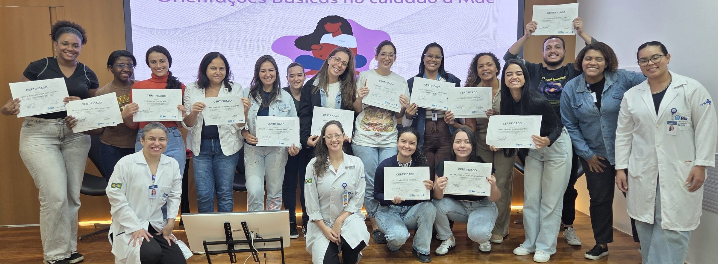 11ª Turma do Curso de Orientações Básicas no Cuidado à Mãe (OBA-Mãe) na OTICS Andaraí