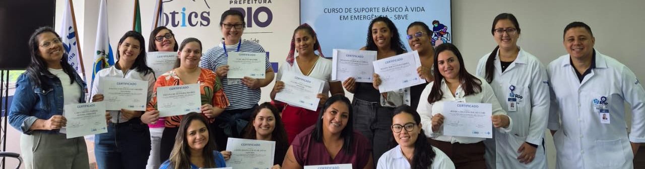 51ª Turma do Curso de Suporte Básico à Vida em Emergência (SBVE) na OTICS Lourenço Jorge