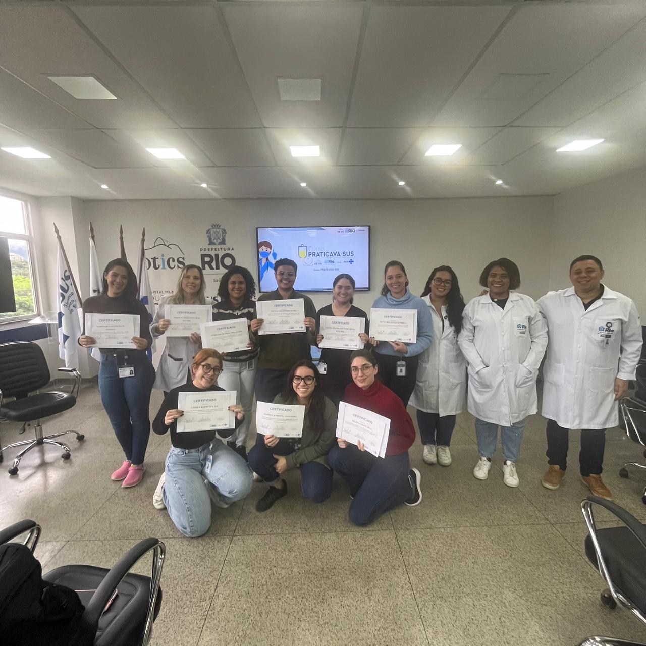 8ª Turma do Curso Prático de Cateterismo Vesical no Adulto (PRATICAVA-SUS) na OTICS Lourenço Jorge