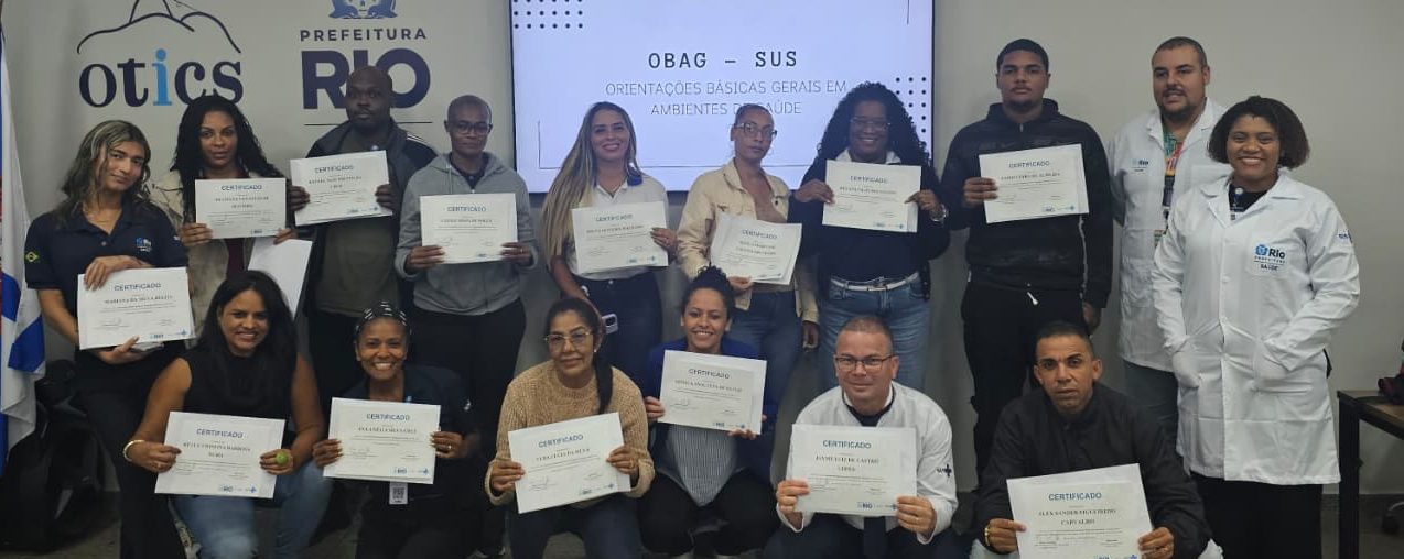 15ª Turma do Curso de Orientações Básicas Gerais em Ambientes de Saúde – OBAG-SUS