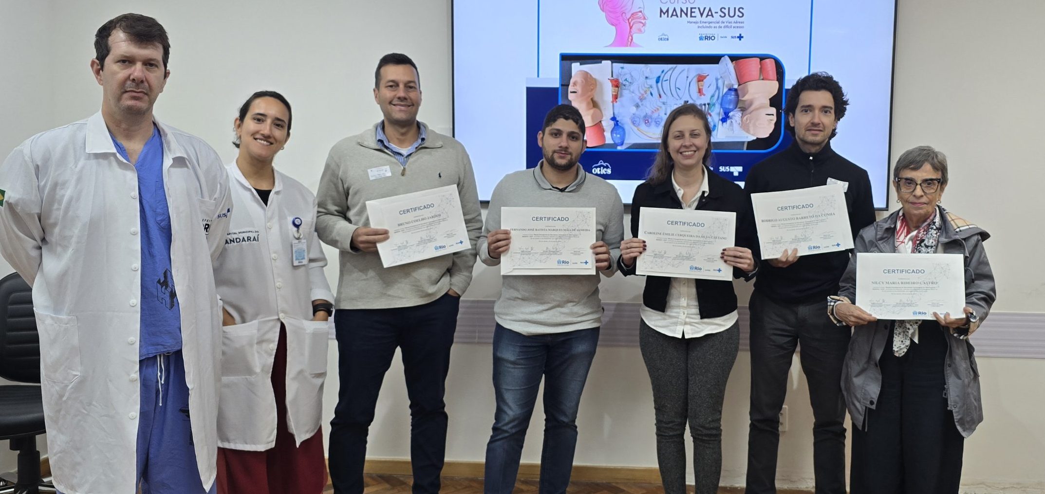 17ª Turma do MANEVA na OTICS-Rio Andaraí