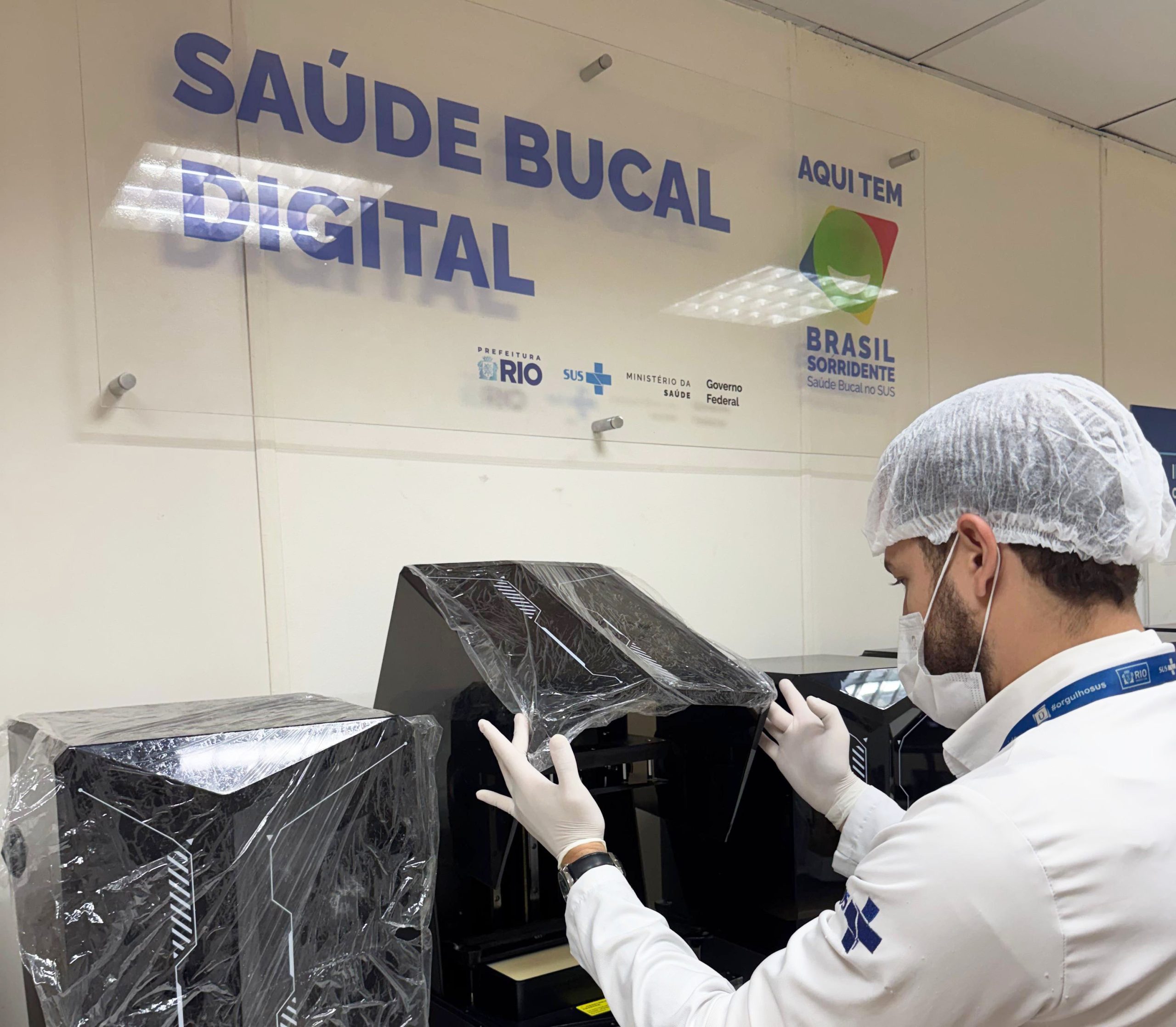 OTICS-Rio produz vídeo tutorial sobre confecção de próteses dentárias com impressão 3D