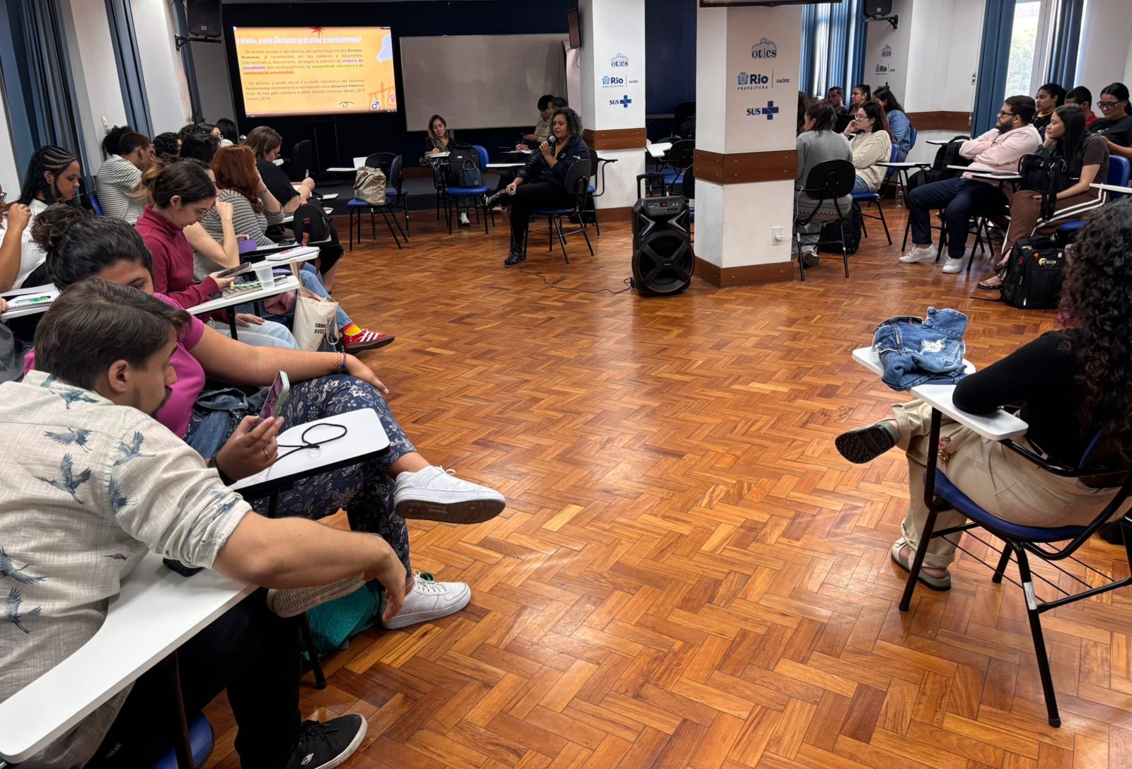 Aula do Programa de Residência em Enfermagem de Família e Comunidade (PREFC) – Direitos Sexuais e Reprodutivos