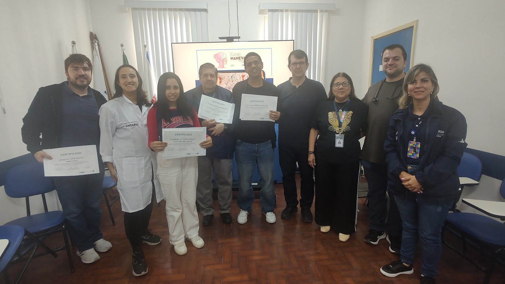 16ª Turma do MANEVA na OTICS-Rio Paquetá