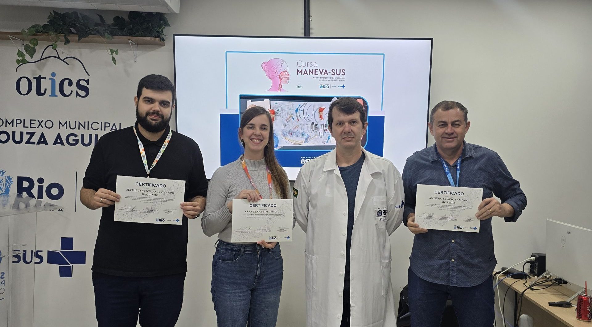 19ª Turma do MANEVA no Hospital Municipal Souza Aguiar