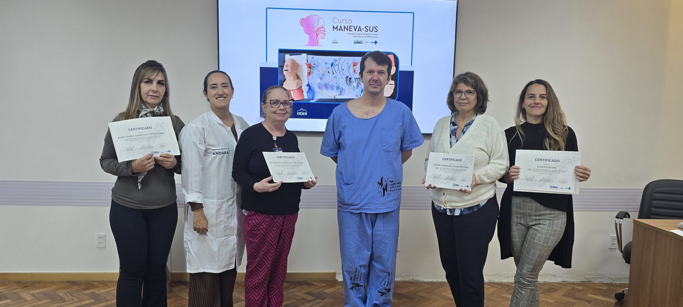 20ª Turma do MANEVA na OTICS-Rio Andaraí