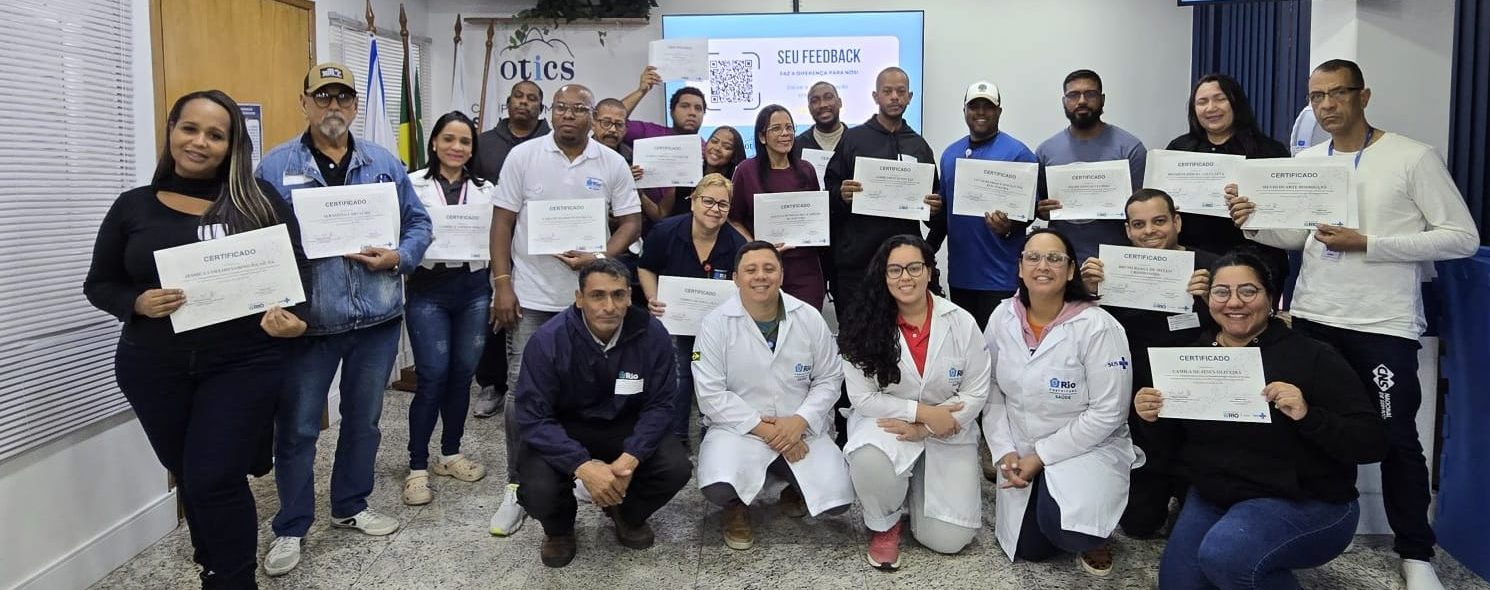 22ª Turma do Curso de Orientações Básicas Gerais em Ambientes de Saúde – OBAG-SUS no Hospital Municipal Souza Aguiar