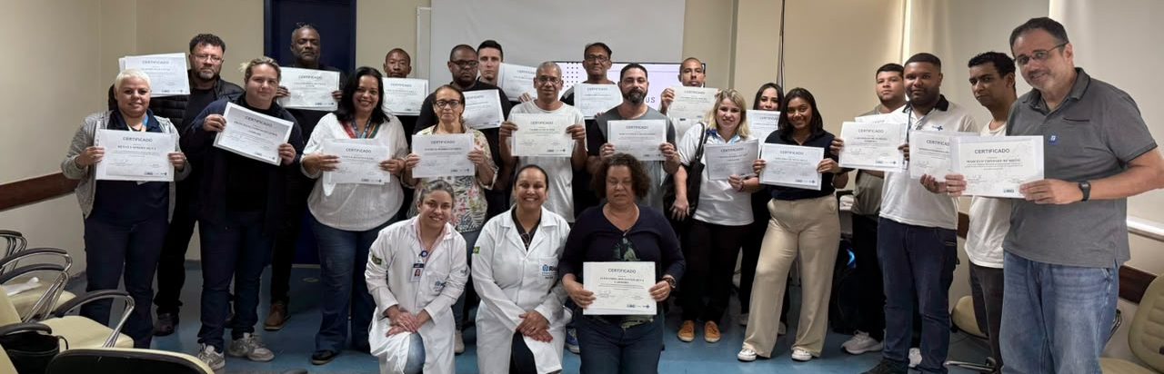 26ª Turma do Curso de Orientações Básicas Gerais em Ambientes de Saúde – OBAG-SUS no IMPP