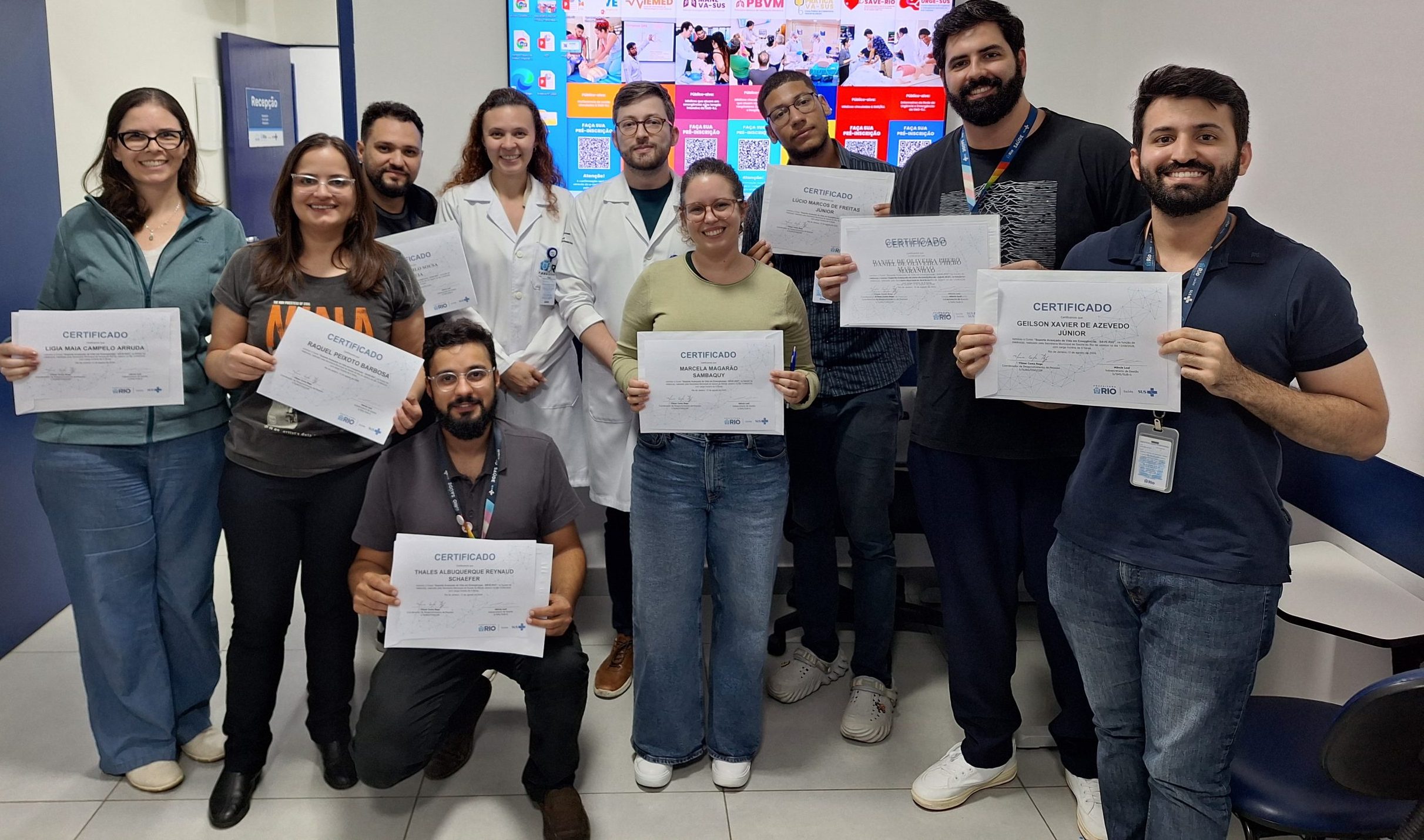 15ª Turma do SAVE-Rio aconteceu na OTICS-Rio Pinel