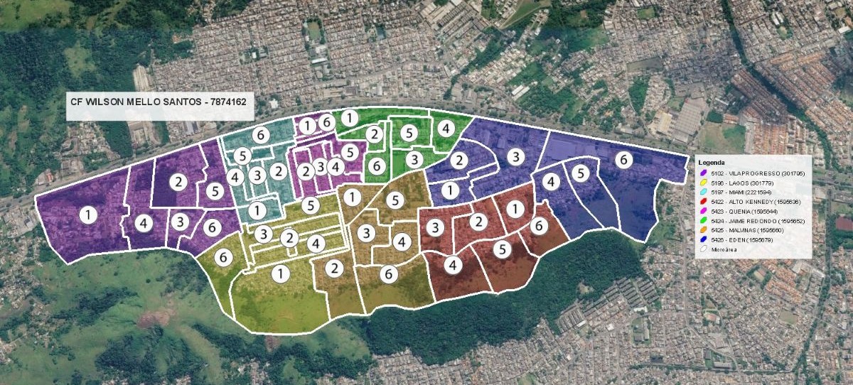 Oficina de Territorialização da CF Wilson Mello Santos – AP5.1