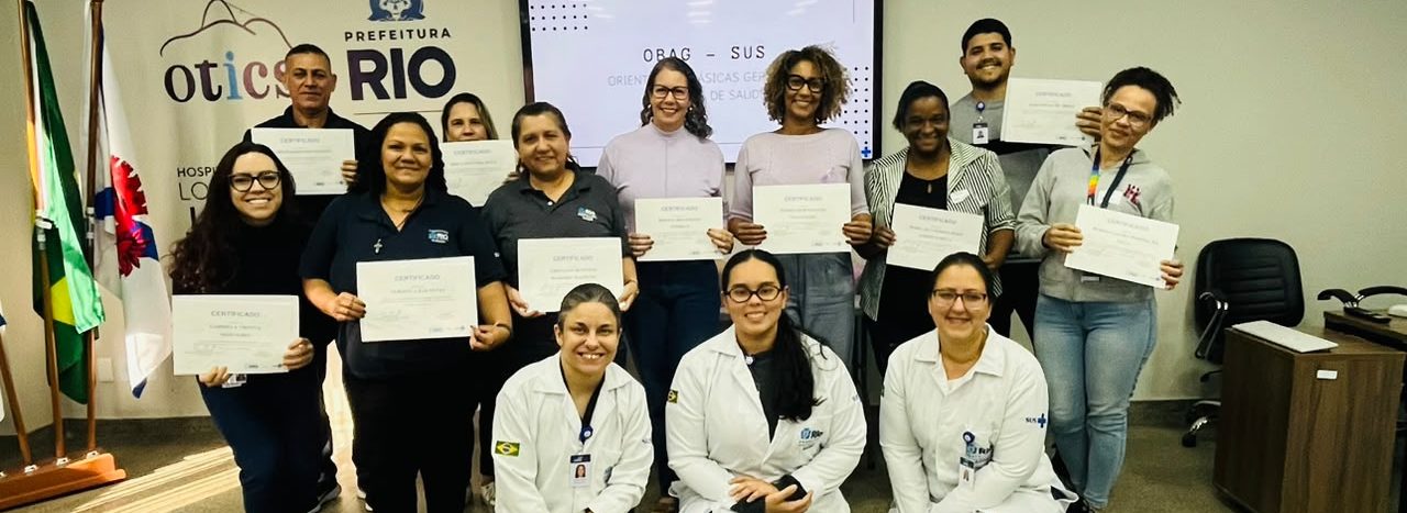 28ª Turma do Curso de Orientações Básicas Gerais em Ambientes de Saúde – OBAG-SUS na OTICS Lourenço Jorge