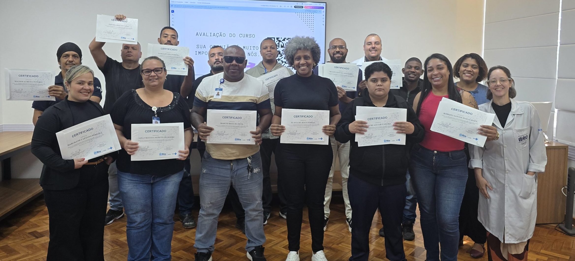 29ª Turma do Curso de Orientações Básicas Gerais em Ambientes de Saúde – OBAG-SUS no Hospital do Andaraí