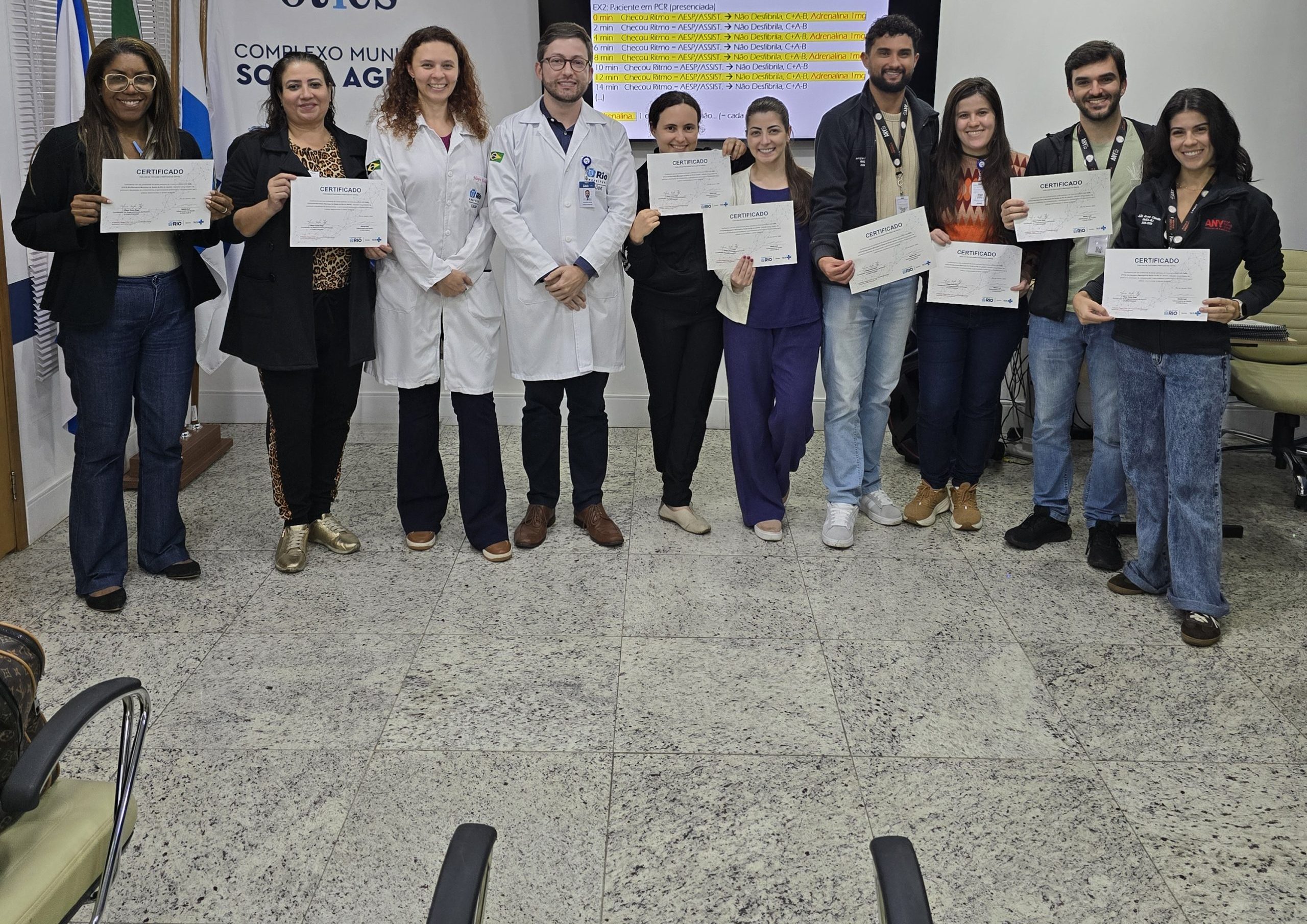 19ª Turma do SAVE-RIO aconteceu na OTICS-Rio Souza Aguiar