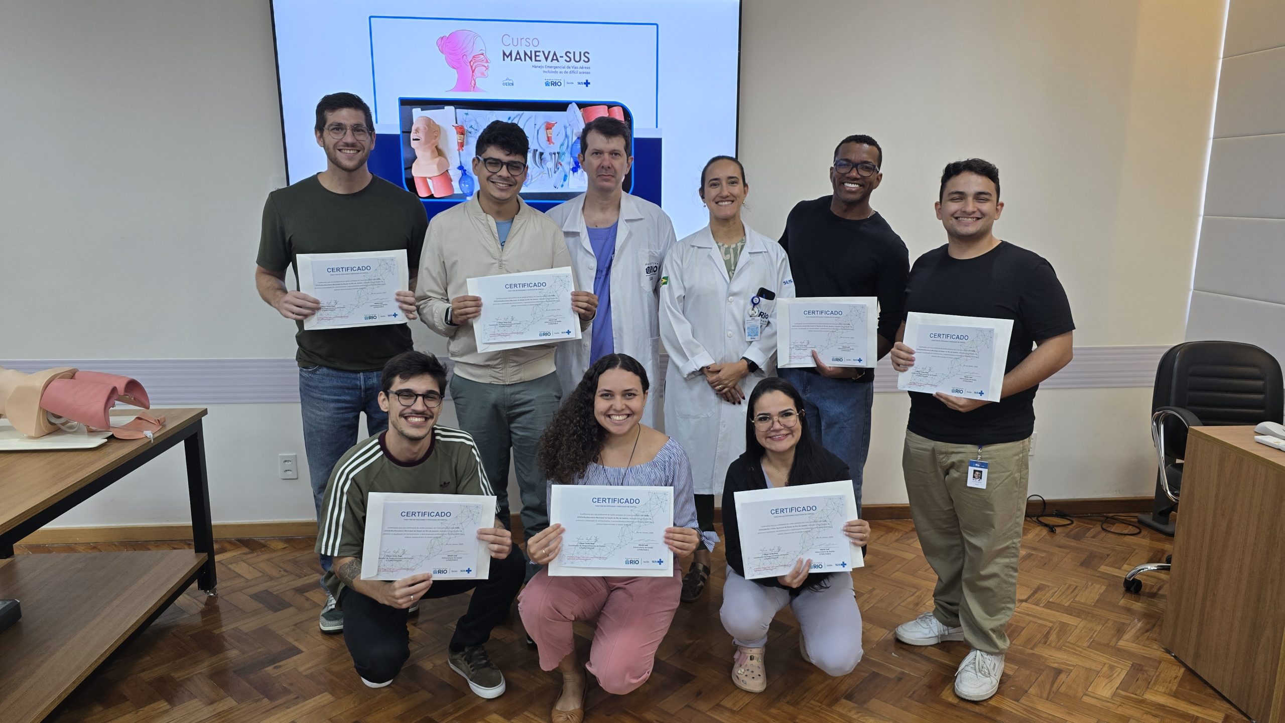 25ª Turma do MANEVA – SUS aconteceu na OTICS-Rio Andaraí