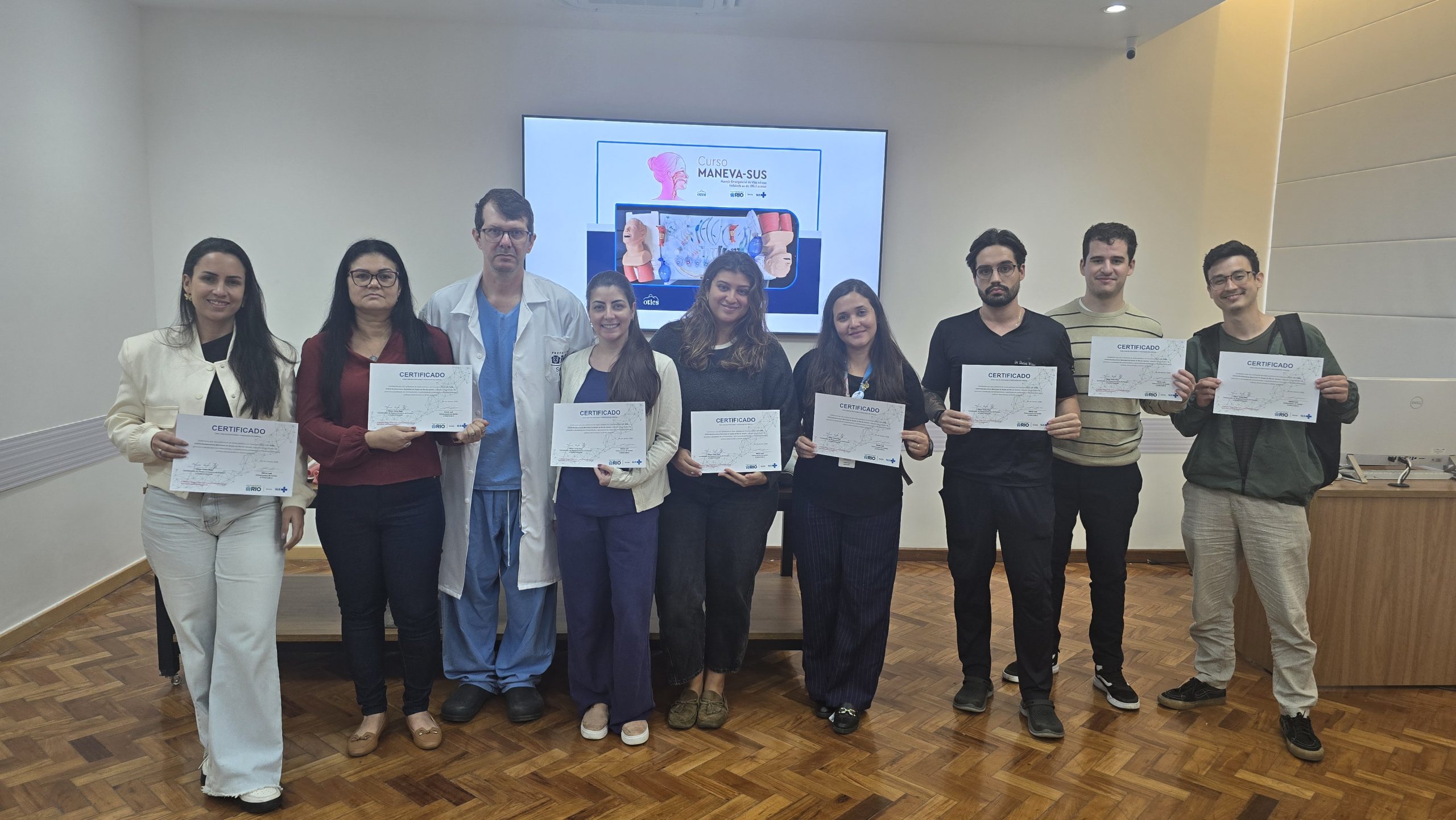 26ª Turma do MANEVA – SUS aconteceu na OTICS-Rio Andaraí