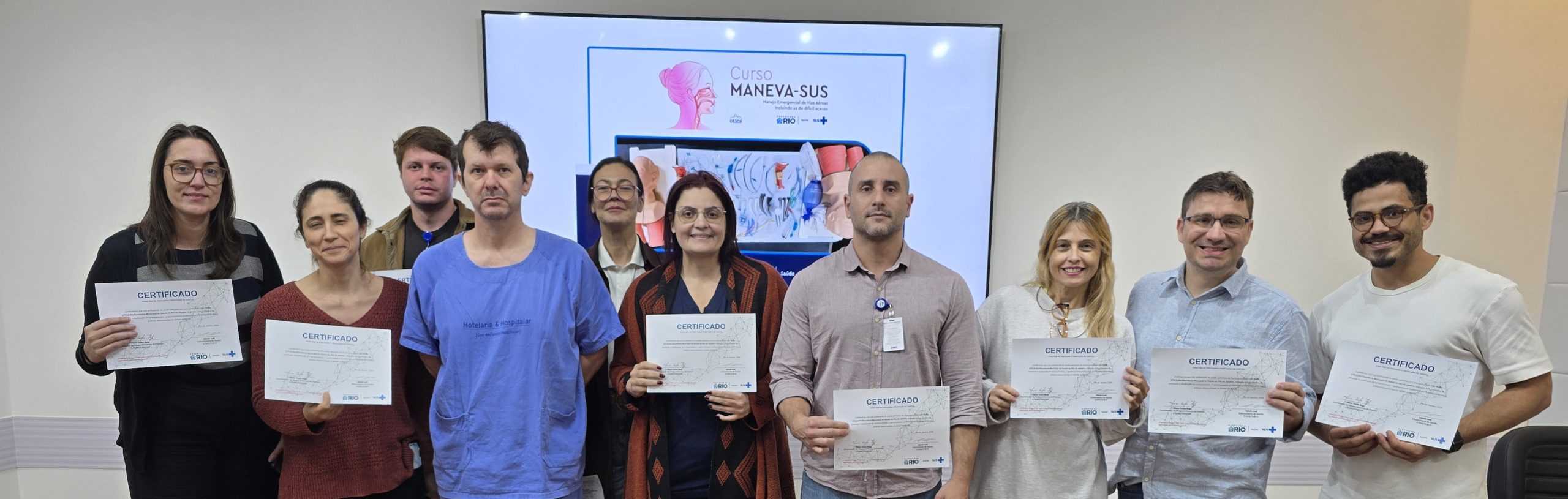 28ª Turma do MANEVA – SUS aconteceu na OTICS-Rio Andaraí
