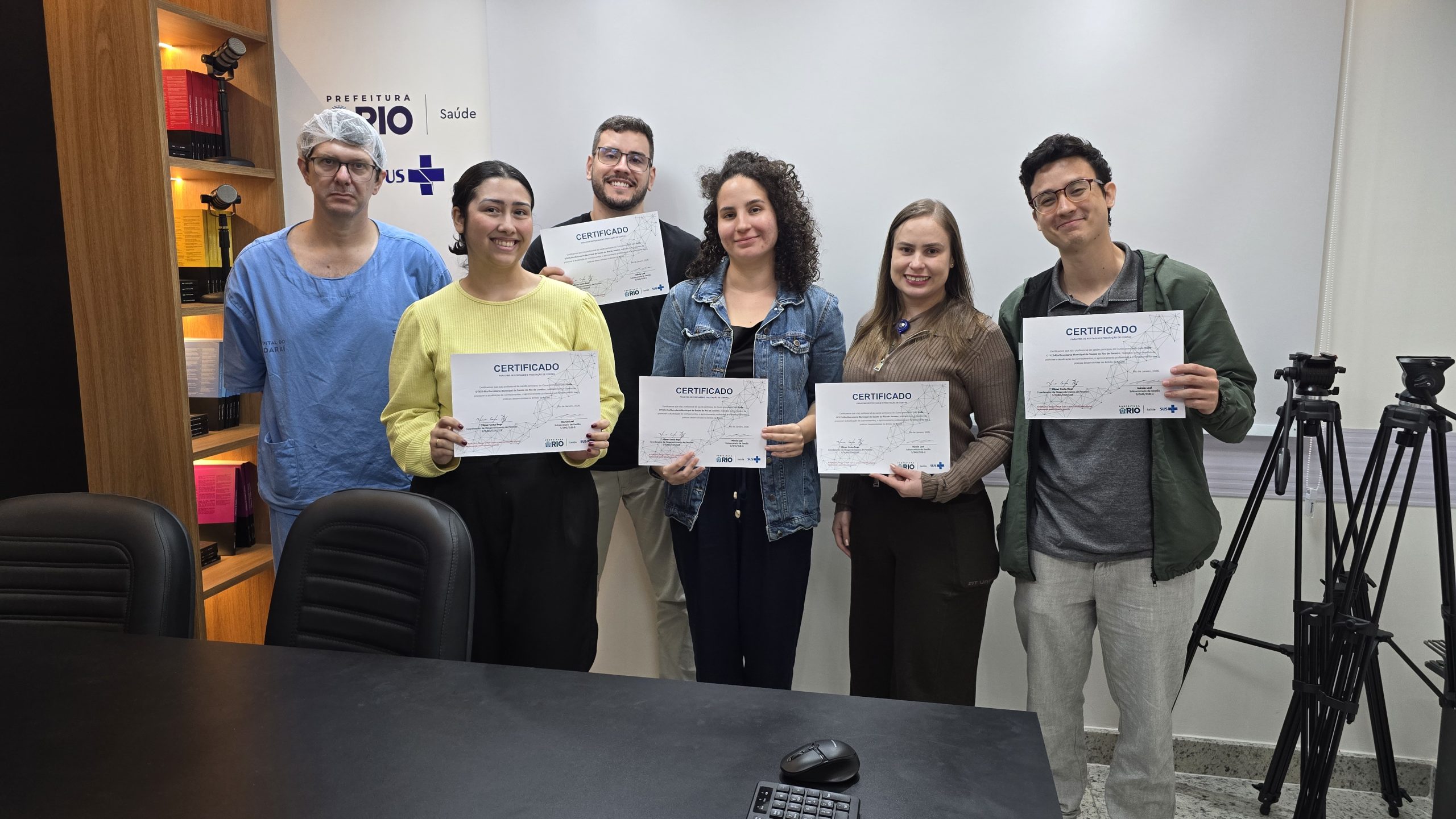 3ª turma do Curso de Orientações Básicas no Uso do Ultrassom para Acesso Vascular (OBUSG-VAS) aconteceu na OTICS-Rio Andaraí