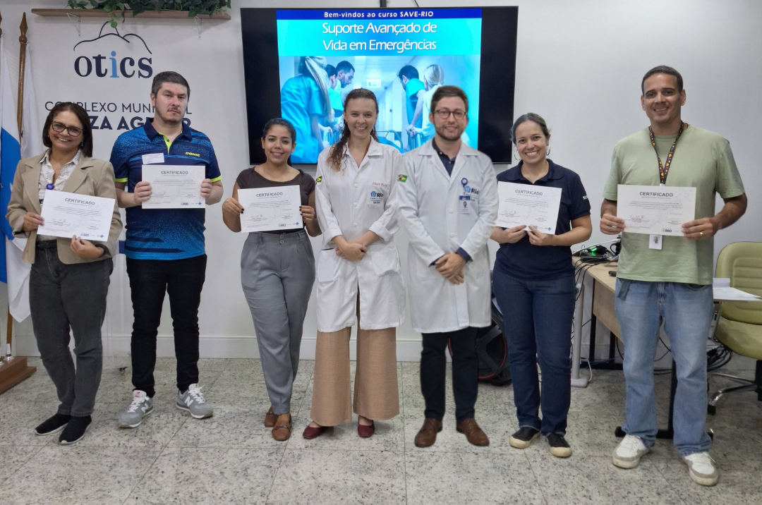 22ª Turma do SAVE-RIO aconteceu na OTICS-Rio Souza Aguiar