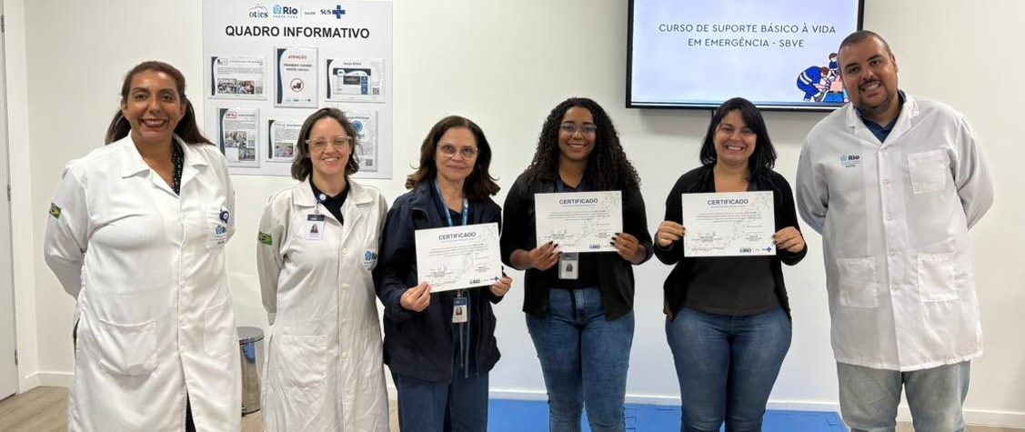 91ª Turma do Curso de Suporte Básico à Vida em Emergência (SBVE) na OTICS Irajá