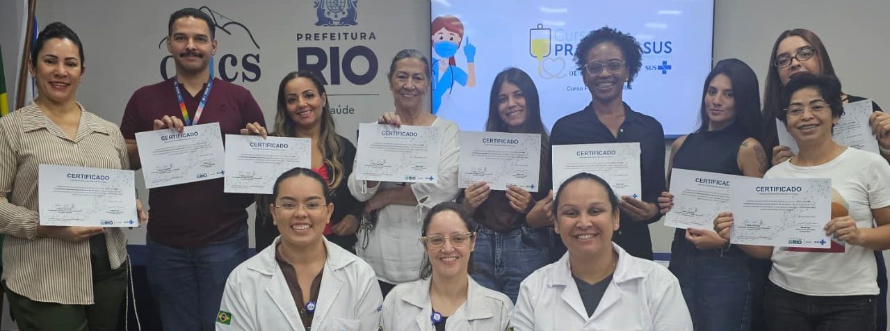 13ª Turma do Curso Prático de Cateterismo Vesical no Adulto (PRATICAVA-SUS) na OTICS Lourenço Jorge