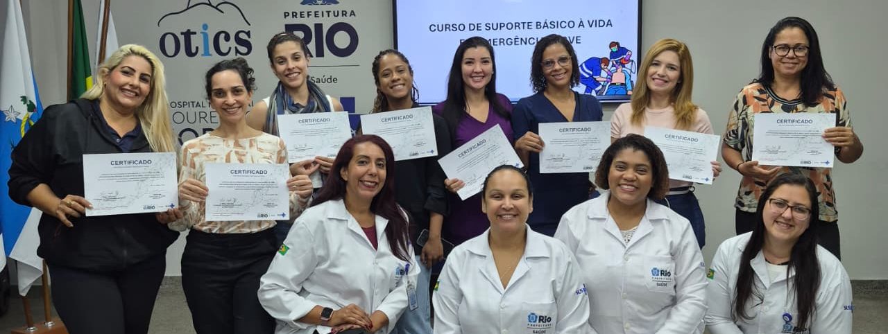98ª Turma do Curso de Suporte Básico à Vida em Emergência (SBVE) aconteceu na OTICS-Rio Lourenço Jorge