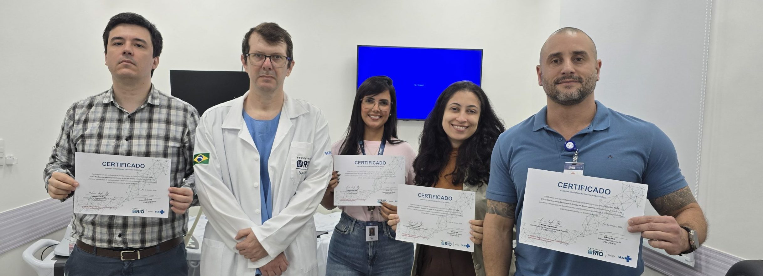 5ª turma do Curso de Orientações Básicas no Uso do Ultrassom para Acesso Vascular (OBUSG-VAS) aconteceu na OTICS-Rio Andaraí