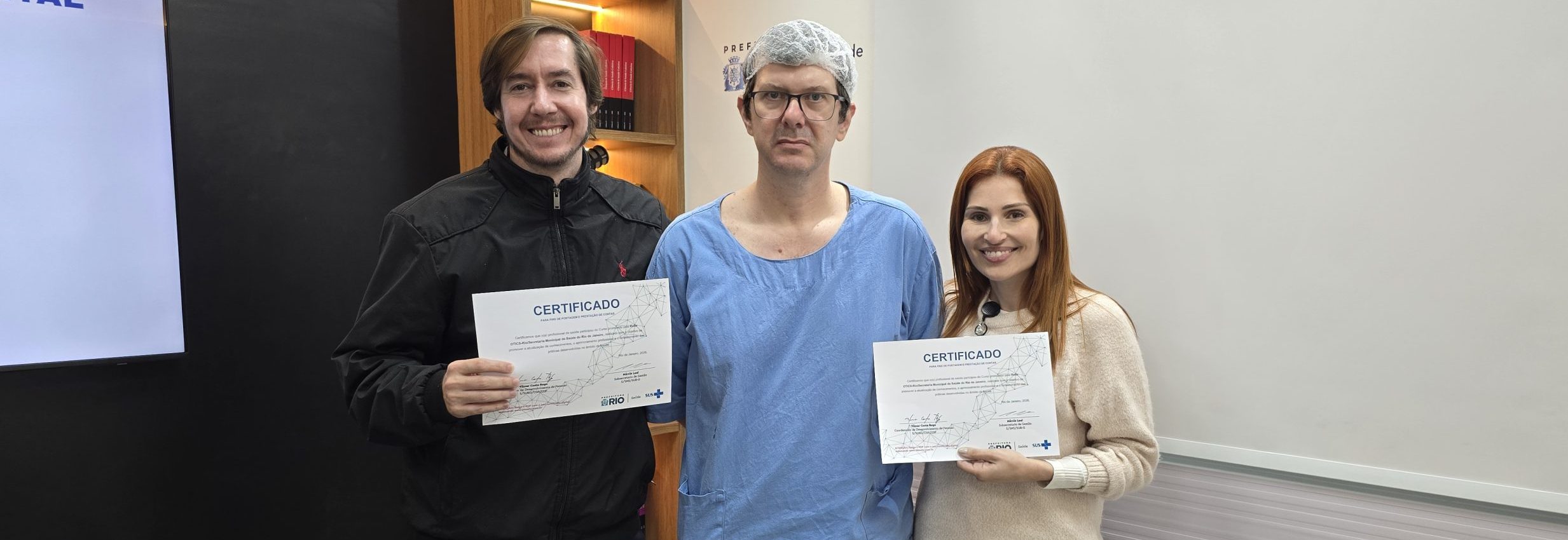 6ª turma do Curso de Orientações Básicas no Uso do Ultrassom para Acesso Vascular (OBUSG-VAS) aconteceu na OTICS-Rio Andaraí