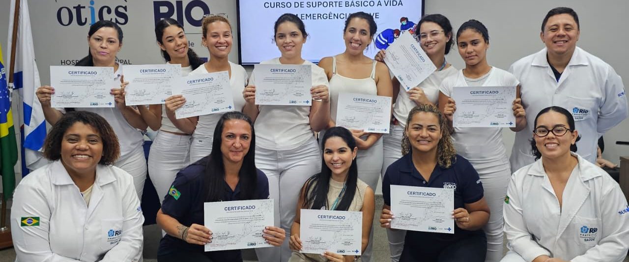 106ª Turma do Curso de Suporte Básico à Vida em Emergência (SBVE) aconteceu na OTICS-Rio Lourenço Jorge
