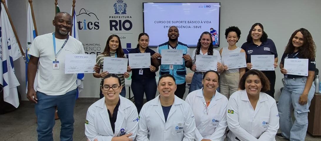 110ª Turma do Curso de Suporte Básico à Vida em Emergência (SBVE) aconteceu na OTICS-Rio Lourenço Jorge